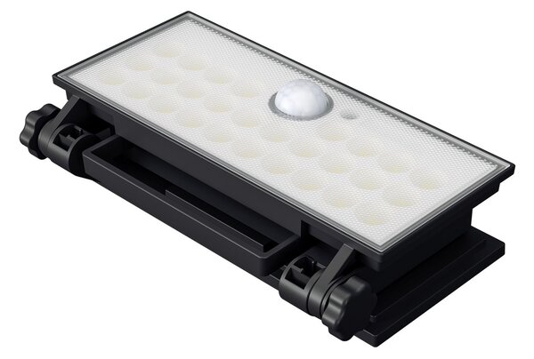 TOP LIGHT Svetlo nástenné Heleon PIR PRO, Čierna