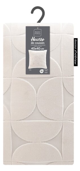 Zamatová obliečka na vankúš 40x40 cm Curly – douceur d'intérieur