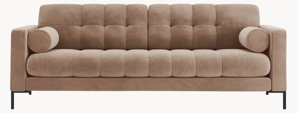 Pohovka v zamatovom vzhľade Bali (2-miestna), Š 177 cm
