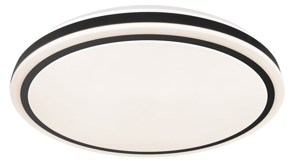 TOP LIGHT Stropné svietidlo Onyx KS RC, biela-čierna