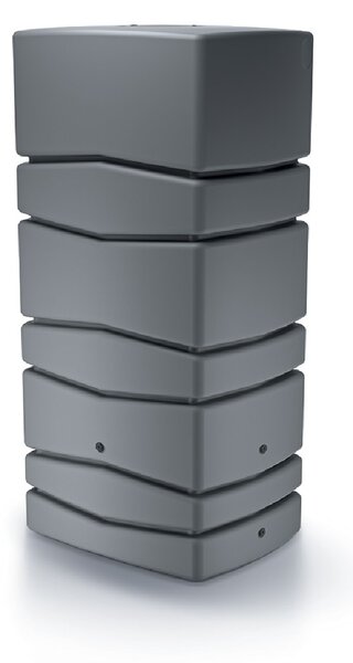 Waterform Sud na dažďovú vodu AQUA TOWER svetlo šedý 650l