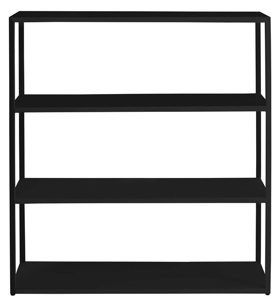 Čierna Stojan na knihy Hyller – 100 × 35 × 110 cm 100 × 35 × 110 cm CUSTOMFORM