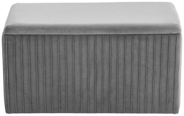 ÚLOŽNÝ BOX NA SEDENIE, drevo, textil, 75/40/40 cm Xora - Kreslá