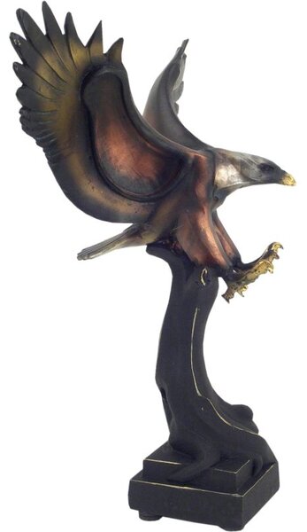 Soška orol pristávajúci 32cm