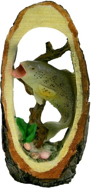 Pstruh 3D obraz vysoký 17cm