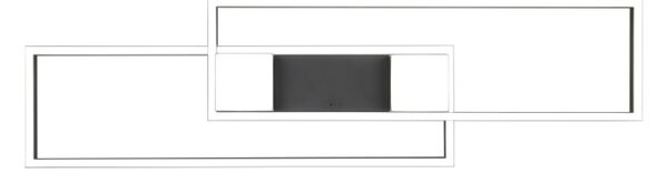 TRIO 647710432 ALBANY stropné svietidlo SMD LED 37W/4300lm 2700-6500K čierna matná, diaľkový ovládač