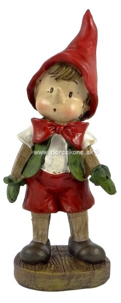Soška Pinokio stojaci 20cm