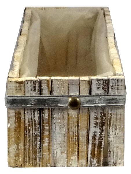 Drevený kvetináč hrantík 32cm (*)