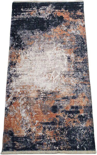 HU Viacfarebný moderný koberec Banco 1145-GOLD Rozmer: 60x110 cm