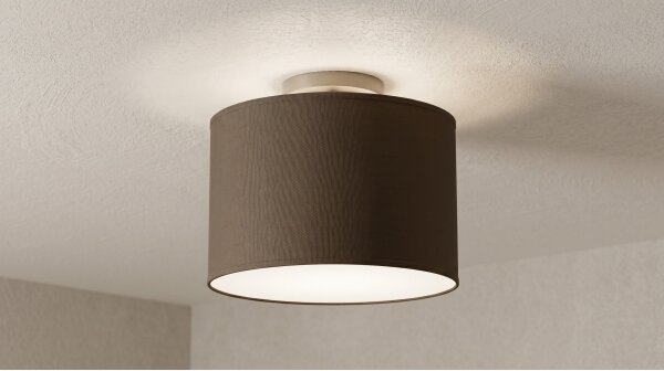 Stropné svietidlo ARDEN 1xE27/15W/230V, priemer 25 cm, čierne