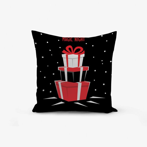XPOSE® Set obliečok na vankúš VIANOČNÁ OZDOBA 40x40 cm - set 4ks
