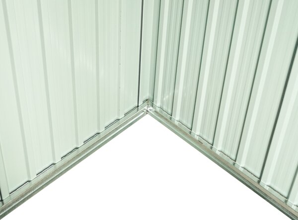 Záhradný domček s drevníkom BestBerg ZDD-6A / 6 m² / 322 x 196 x 196 cm / šedá