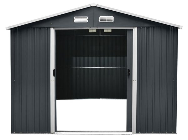 Záhradný domček BestBerg ZDB-9A / 9 m² / 279 x 324 x 211 cm / šedá