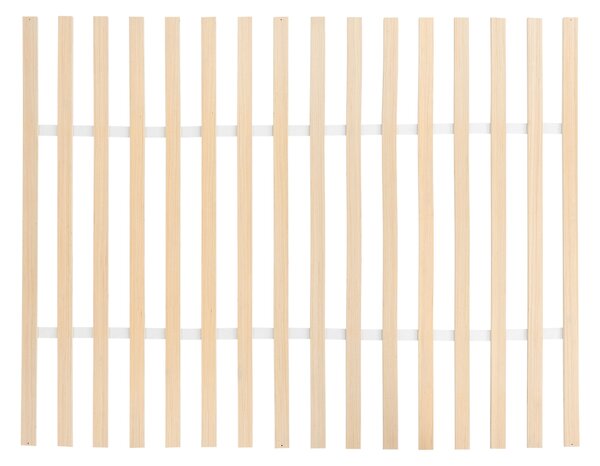 Posteľ sivobéžová buklé čalúnenie čierne kovové nohy 120 x 200 cm lamelový rošt s čelom klasický minimalistický štýl spálňa