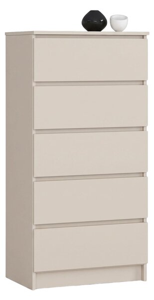Ak furniture Komoda CLP K60 5SZ 60 cm kašmír