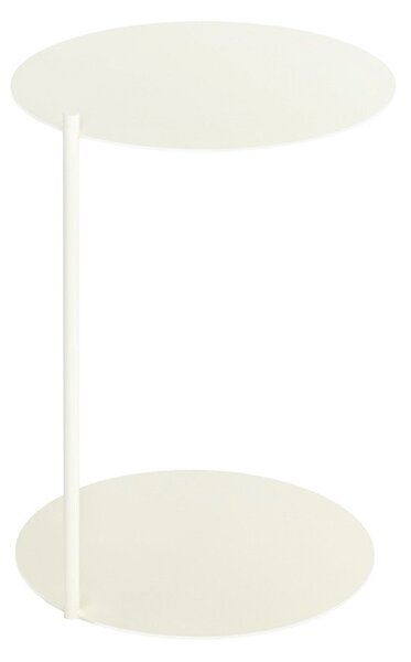 Béžový-104 Bežový odkladací stolík Ande 40 × 40 × 55 cm NOO.MA