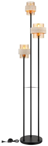 Globo 16090-3S - Stojacia lampa DAREN 3xE27/40W/230V