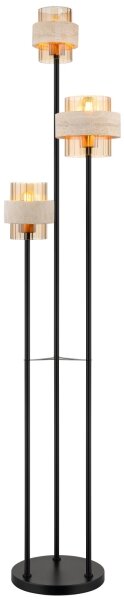 Globo 16090-3S - Stojacia lampa DAREN 3xE27/40W/230V