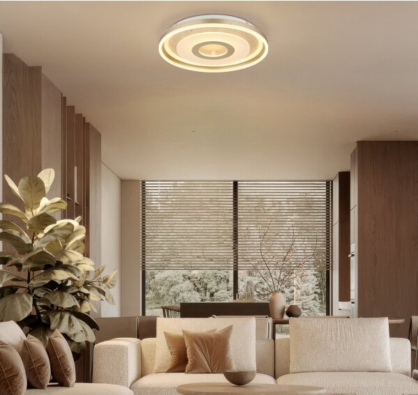Globo 48571-40 - LED stropné svietidlo CARDENAS LED/40W/230V 3000K priemer 50 cm