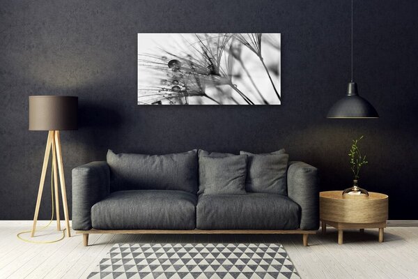 Obraz na skle Abstrakcie rastlina 100x50 cm 2 Prívesky