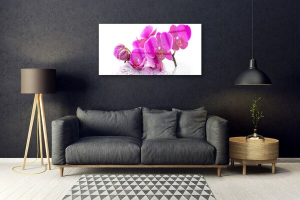 Obraz na skle Kvety rastlina 100x50 cm 2 Prívesky