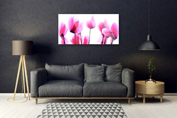 Obraz na skle Kvetiny rastlina 100x50 cm 2 Prívesky