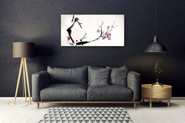 Obraz na skle Abstrakcia umenie 100x50 cm 2 Prívesky