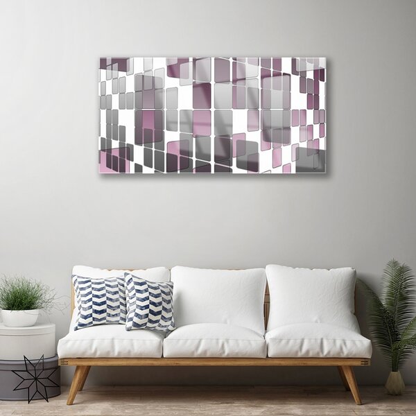 Obraz na skle Abstrakcia umenie 100x50 cm 2 Prívesky