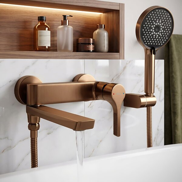 Kúpeľňová batéria PREMIUM REA Maxim Brush Copper