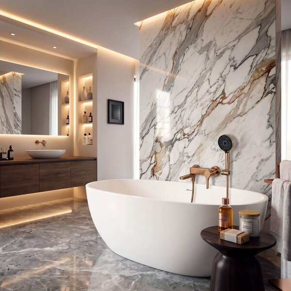 Kúpeľňová batéria PREMIUM REA Maxim Brush Copper