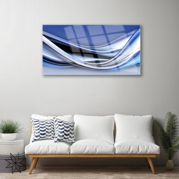 Obraz na skle Abstrakcia umenie 100x50 cm 2 Prívesky
