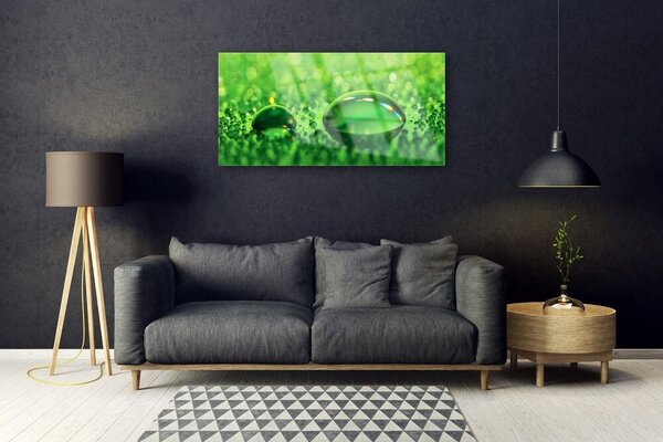 Obraz na skle Vodopád príroda 100x50 cm 2 Prívesky
