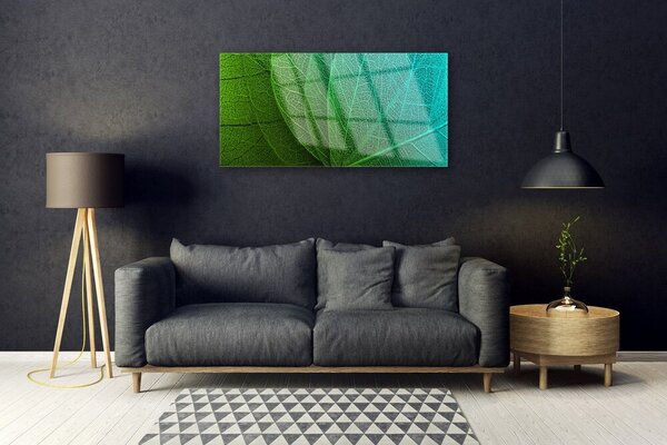 Obraz na skle Abstrakcie listy rastlina 100x50 cm 2 Prívesky