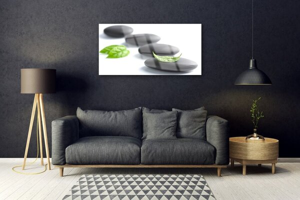 Obraz na skle Kamene umenie 100x50 cm 2 Prívesky