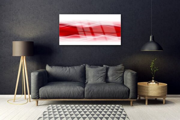Skleneny obraz Abstrakcie vlna umenie 100x50 cm 2 Prívesky