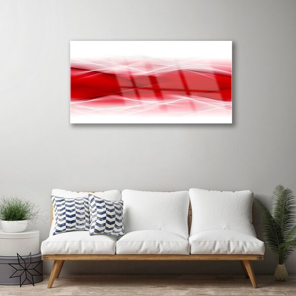 Skleneny obraz Abstrakcie vlna umenie 100x50 cm 2 Prívesky
