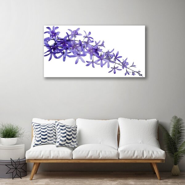 Skleneny obraz Kvety rastliny príroda 100x50 cm 2 Prívesky