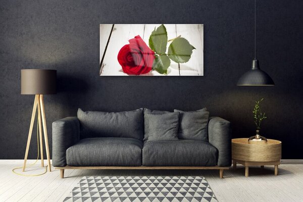 Skleneny obraz Ruže kvet rastlina 100x50 cm 2 Prívesky