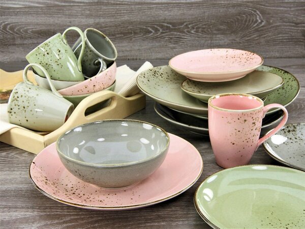 KOMBINOVANÝ SERVIS Nature Vintage Garden 16-dielne Creatable - Online Only bytové doplnky, Online Only