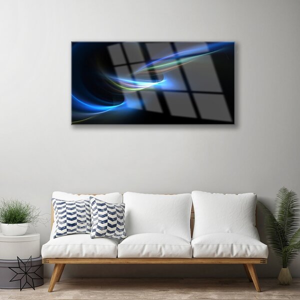 Skleneny obraz Abstrakcia umenie 100x50 cm 2 Prívesky