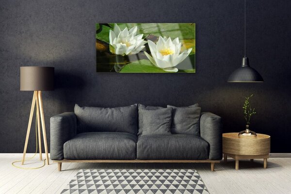 Skleneny obraz Kvety rastliny príroda 100x50 cm 2 Prívesky