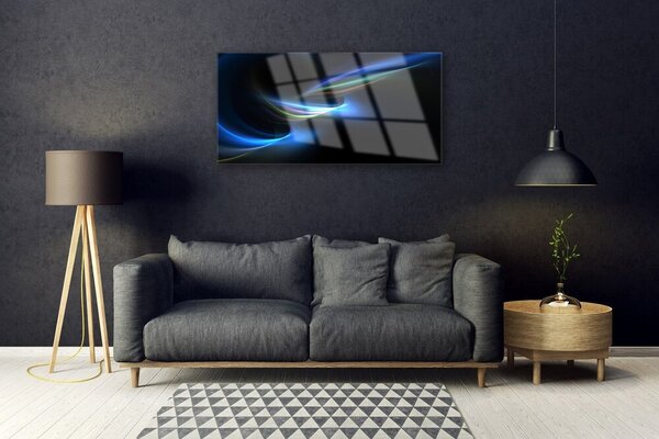 Skleneny obraz Abstrakcia umenie 100x50 cm 2 Prívesky