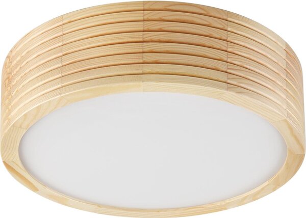 Stropné svietidlo NATURAL MODERN 1xE27/15W/230V pr. 27,5 cm borovica