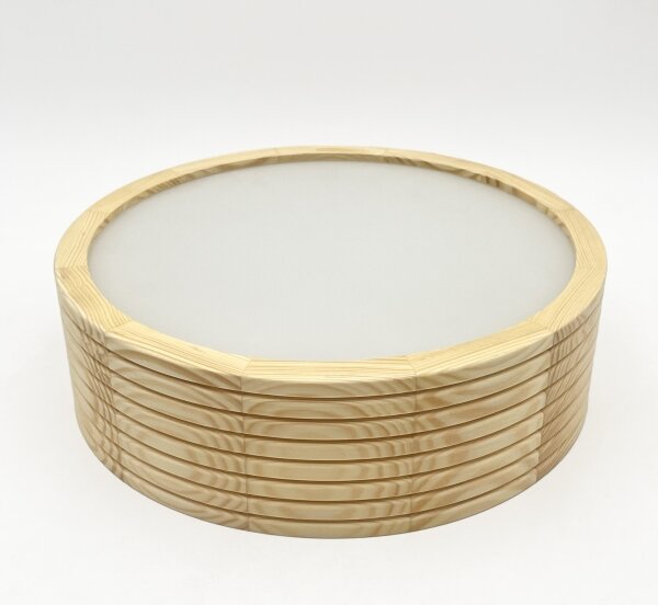 Stropné svietidlo NATURAL MODERN 1xE27/15W/230V pr. 27,5 cm borovica