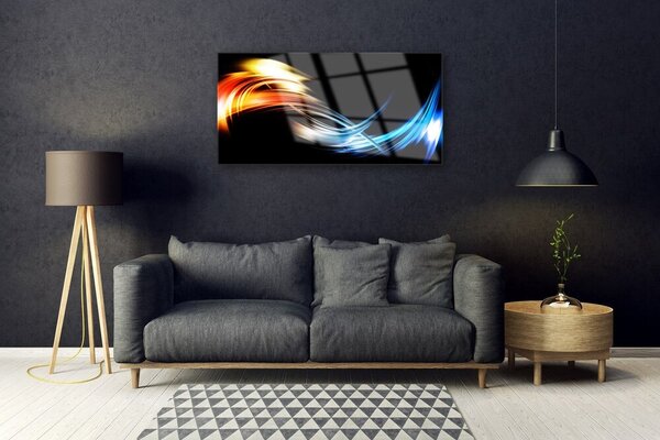 Skleneny obraz Abstrakcie umenie art 100x50 cm 2 Prívesky
