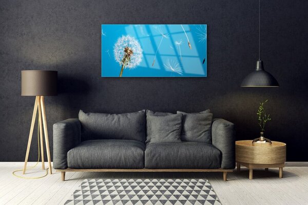 Skleneny obraz Púpavy kvety príroda 100x50 cm 2 Prívesky