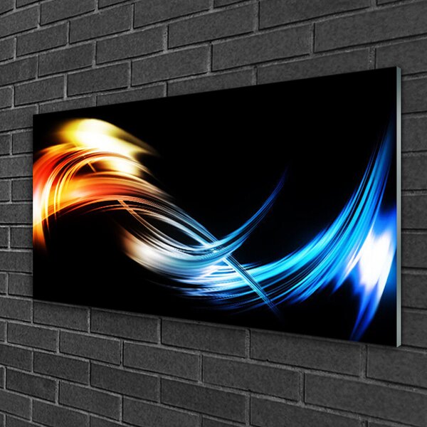 Skleneny obraz Abstrakcie umenie art 100x50 cm 2 Prívesky