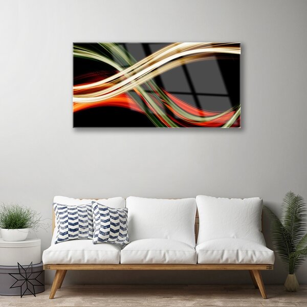 Skleneny obraz Abstrakcie umenie art 100x50 cm 2 Prívesky