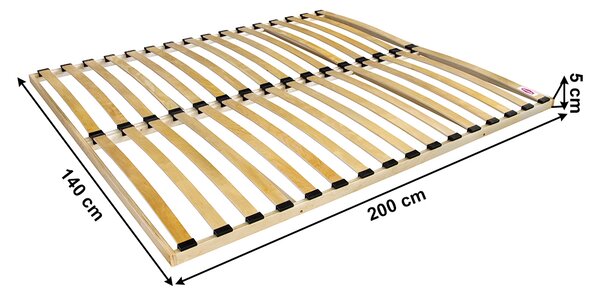 NovýNábytok.sk Lamelový rošt 140x200 cm Monte. Vlastná spoľahlivá doprava až k Vám domov. 1064635