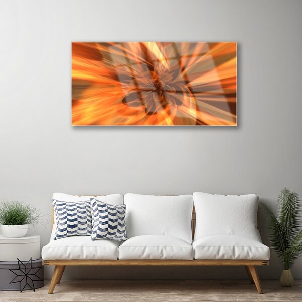 Obraz na skle Abstrakcia umenie 100x50 cm 2 Prívesky